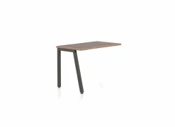 Aanbouwtafel Pronto 100x65x73cm - melamine - bruin & zwart