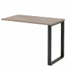 Aanbouwtafel Rio 2 100x65x73cm - melamine - humus eik