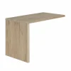 Aanbouwtafel Yoda 100x65x76cm - eik massief - naturel