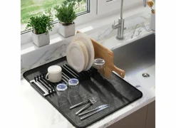 Afdruipmat Udry zwart mat