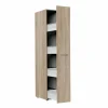Apotheekkast Mrk 30x54x185cm - decor - eik