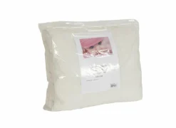 Babydekbed 100x135cm - polyestervezel - wit