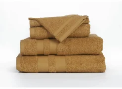 Badlaken Katharina  100x150cm mustard