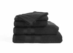 Badlaken Katharina 100x150cm zwart