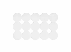 Badmat antislip Cleone wit