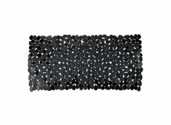 Badmat antislip Paradise 36x71cm zwart