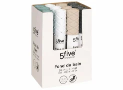 Badmat antislip 69x39cm - kunststof - multicolor