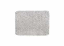 Badmat Arizona 50x78cm - polyester - lichtgrijs