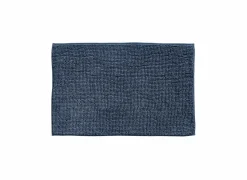 Badmat Indiana 50x78cm - polyester - blauw