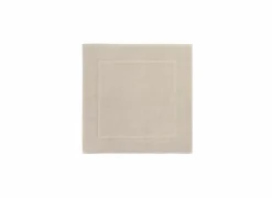 Badmat London 60x60cm - polyester & katoen - beige