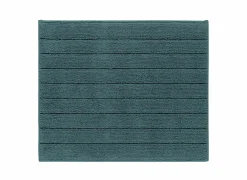 Badmat Luca 60x50cm - polyester & katoen - deep water