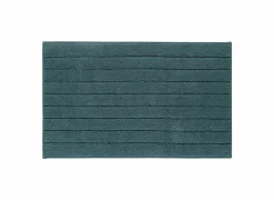 Badmat Luca 100x60cm - polyester & katoen - deep water