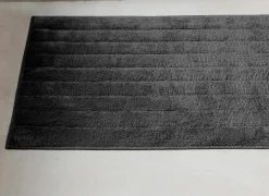 Badmat Luca 140x70cm - polyester & katoen - storm