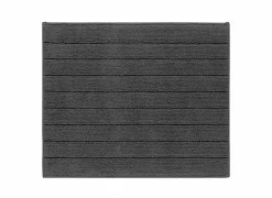 Badmat Luca 60x50cm - polyester & katoen - storm