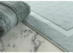 Badmat Una 60x60cm - katoen - sea green