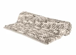 Badmat Urdu 60x90cm - polyester & katoen- taupe