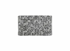 Badmat Urdu 60x90cm - polyester & katoen - grijs
