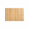 Badmat 40x60cm - bamboe - naturel