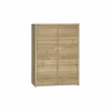 Barkast Amarillo  125cm - eik massief & decor - naturel