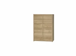 Barkast Amarillo  125cm - eik massief & decor - naturel