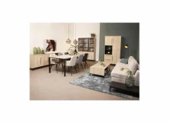 Barkast Bridge 112cm - lamulux - fresh oak & old piano