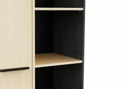 Barkast Kent 83cm - decor - chêne de fil & sidewalk