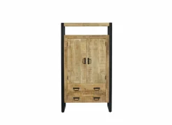 Barkast Sanguine 90cm - mango massief - natuur