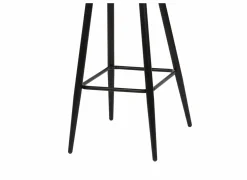 Barstoel Churchill ZH77,5cm - stof - bruin