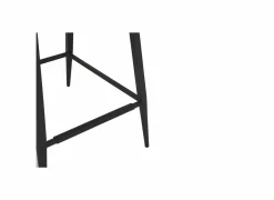 Barstoel Travis ZH66,5cm - stof - zwart