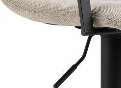 Barstoel ZH63cm - stof - beige