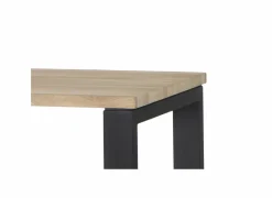 Bartafel Tembo 140x80cm - eik massief - naturel