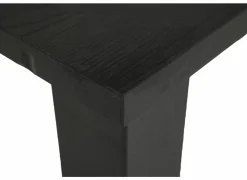 Bartafel Verona 140x80cm - decor - zwarte eik