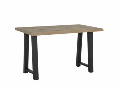 Bartafel 150x90cm - decor - bruin & zwart