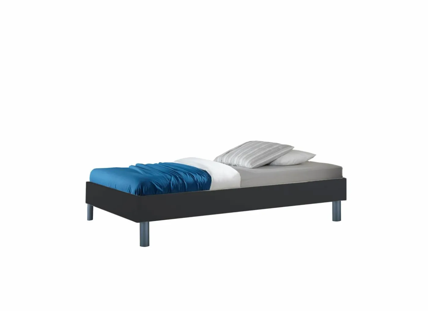 Bed Easy 90x200cm - decor - grafiet