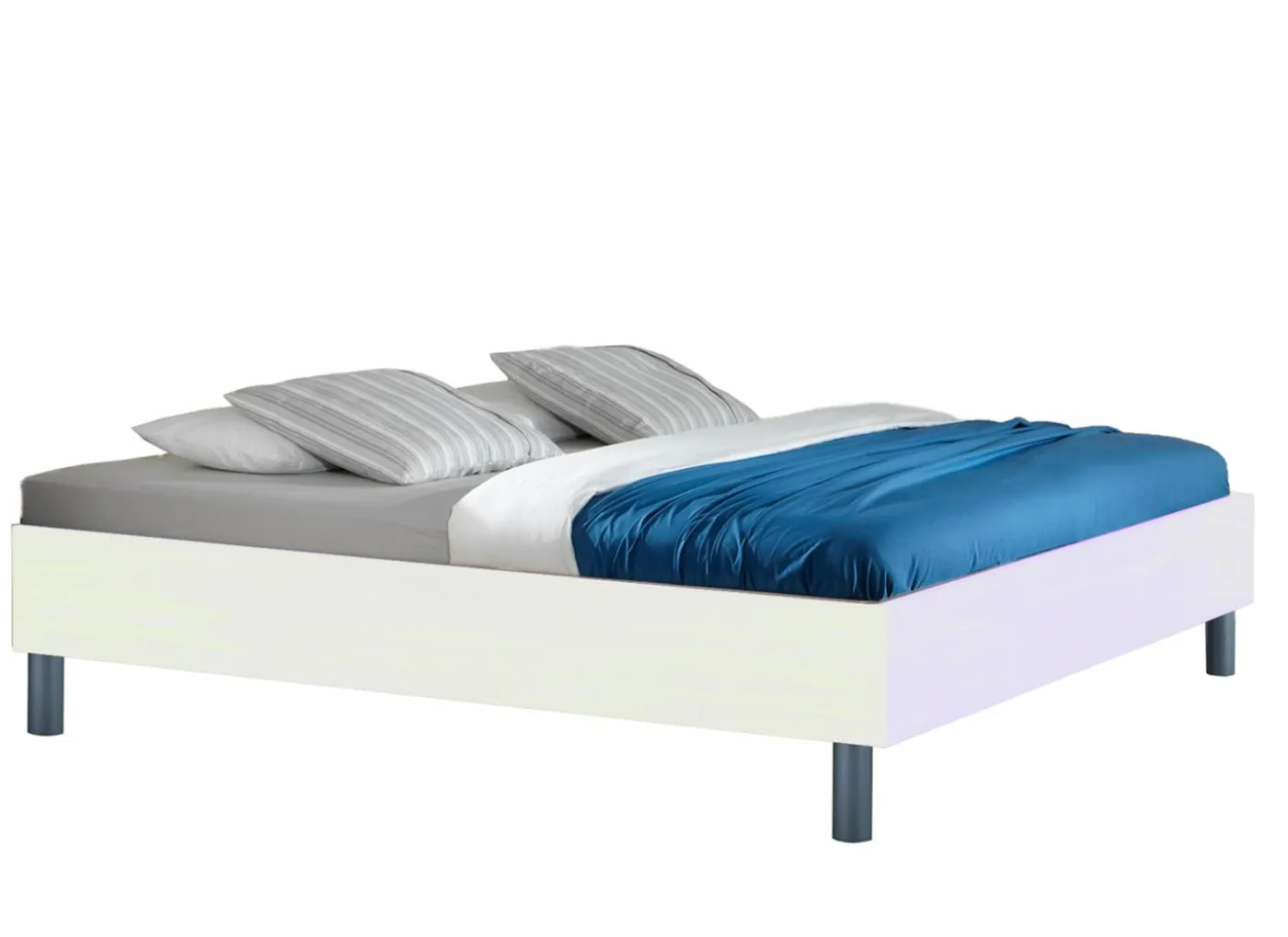 Bed Easy 120x200cm - decor - wit
