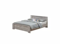 Bed Elias 140x200cm - decor - grijze eik