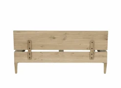 Bed Notte 160x200cm - eik massief & fineer - naturel