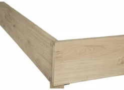 Bed Notte 160x200cm - eik massief & fineer - naturel