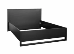 Bed Rosie 180x200cm - melamine - nox zwart