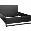 Bed Rosie 160x200cm - melamine - nox zwart