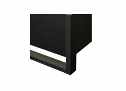 Bed Rosie 160x200cm - melamine - nox zwart