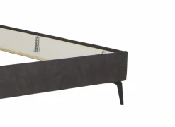 Bed Skagen 180x200cm - stof - python antraciet