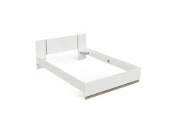 Bed Watson 140x200cm - decor - kronberg eik & wit