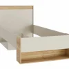 Bed Wexlin 90x200cm - decor - sand & mauvella oak