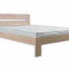Bed 90x200cm - decor - sonoma met matras en bodem