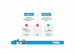 Bed 180x200cm - melamine - brushed sand oak nature