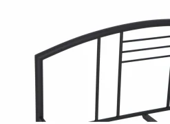 Bed You 140x200cm - metaal - zwart