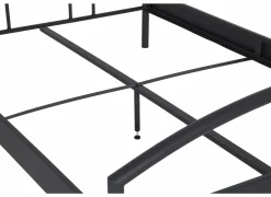 Bed You 140x200cm - metaal - zwart