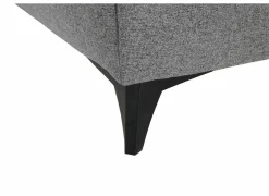 Bedbox Atlantis 180x200cm - stof - grijs met opbergruimte