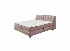 Bedbox Atlantis 180x200cm - stof - flamingo met opbergruimte